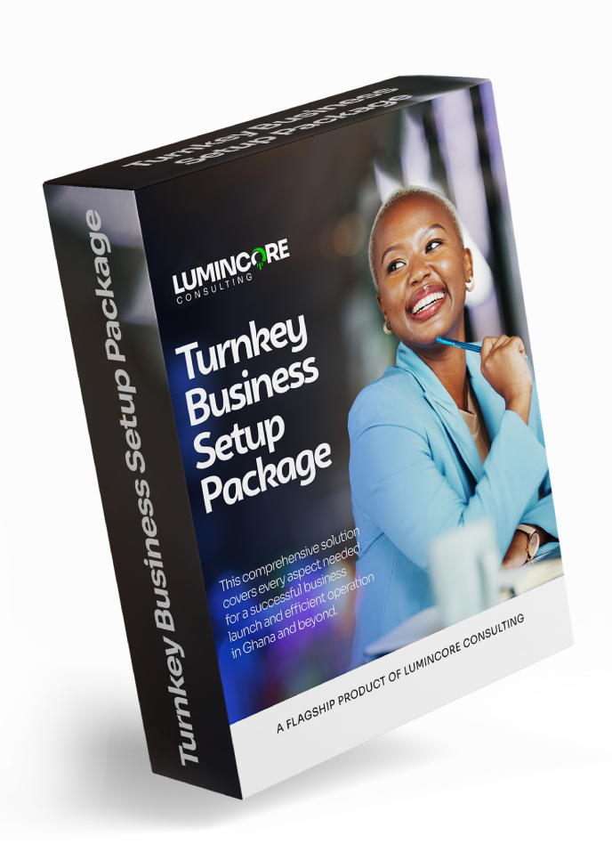 Consulting firms in Ghana, LuminCore Consulting, How to start a business in Ghana, Turnkey Business Setup | LuminCore Consulting